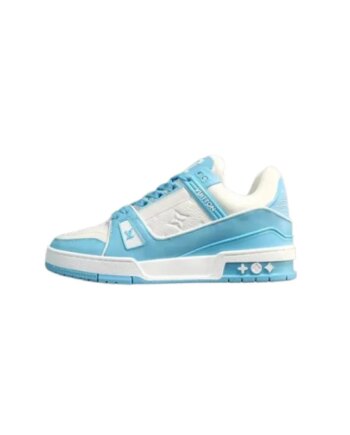 Louis Vuitton Trainer Low White Sky Blue