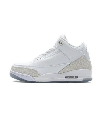 Air Jordan 3 Retro Pure White (2018) 136064-111